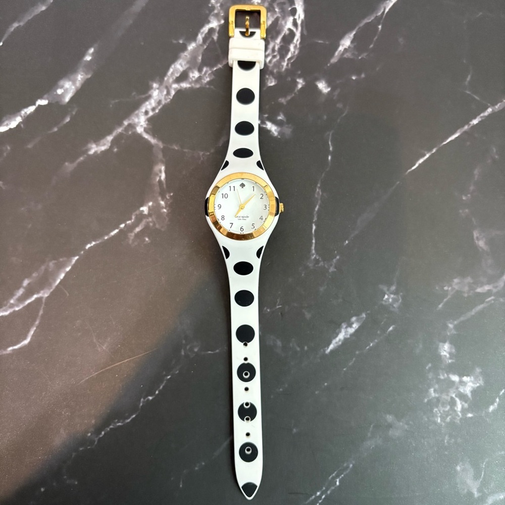 Kate Spade Rumsey Polka Dot Watch | BATTERY NOT WORKING
